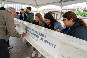 signing research center beam